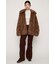 BIG COLLAR FUR コート