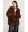 BIG COLLAR FUR コート