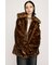 BIG COLLAR FUR コート