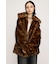 BIG COLLAR FUR コート
