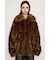 BIG COLLAR FUR コート