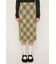 JQ CHECK KNIT ミドルスカート
