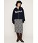 JQ CHECK KNIT ミドルスカート