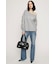 OFF SHOULDER LOGO トップス
