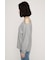 OFF SHOULDER LOGO トップス