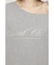 OFF SHOULDER LOGO トップス