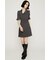 ASYMMETRY PLEATS ショートワンピース