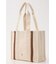 THONG TRIMMED CANVAS バッグ