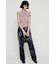 ASYMMETRY SHIRRING トップス