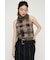 SHAGGY CHECK H／N ニット