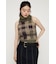 SHAGGY CHECK H／N ニット