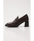 SQUARE HEEL ローファー