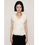 CUT LACE FRILL トップス