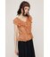 CUT LACE FRILL トップス