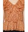 CUT LACE FRILL トップス