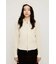 OPEN WORK ZIP HOODIE