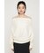 【SNSで話題！】TUCKED OFFSHOULDER トップス