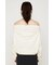 【SNSで話題！】TUCKED OFFSHOULDER トップス