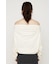 【SNSで話題！】TUCKED OFFSHOULDER トップス