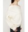 【SNSで話題！】TUCKED OFFSHOULDER トップス