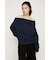 【SNSで話題！】TUCKED OFFSHOULDER トップス