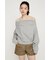 【SNSで話題！】TUCKED OFFSHOULDER トップス