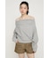 【SNSで話題！】TUCKED OFFSHOULDER トップス