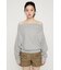 【SNSで話題！】TUCKED OFFSHOULDER トップス