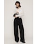 【SNSで話題！】TUCK WIDE MANNISH SLACKS