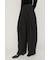【SNSで話題！】TUCK WIDE MANNISH SLACKS