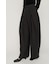【SNSで話題！】TUCK WIDE MANNISH SLACKS