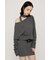 DOLMAN CUT TIE ショートワンピース
