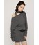 DOLMAN CUT TIE ショートワンピース