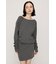 DOLMAN CUT TIE ショートワンピース