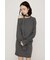 DOLMAN CUT TIE ショートワンピース