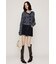 BICOLOR TWEED KNIT トップス