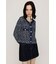BICOLOR TWEED KNIT トップス