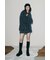 【SNSで話題の美脚チートブーツ！】SQUARE TOE KNEE ブーツ