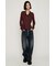 OPEN COLLAR TUCKED シャツ