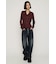 OPEN COLLAR TUCKED シャツ