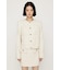 NO COLLAR TWEED ジャケット