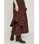 PLAID FLARE DESIGN スカート
