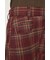 PLAID FLARE DESIGN スカート