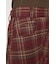 PLAID FLARE DESIGN スカート
