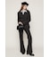 TWILLNEL LOOSE FLARE パンツ