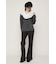 TWILLNEL LOOSE FLARE パンツ