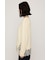 LACE TRIM V NECK KNIT トップス