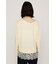 LACE TRIM V NECK KNIT トップス