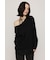 LACE TRIM V NECK KNIT トップス