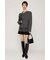 LACE TRIM V NECK KNIT トップス